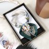 70cm Thin Women Silk Scarf - Graceful Floral Butterfly Vintage Versatile Elegant Shawl