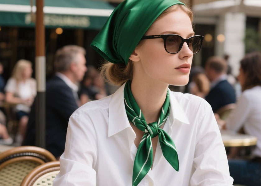 silk scarf