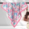 Japanese Kawaii 70cm Silk Scarf - Daily Youthful, Versatile Square Neck Wrap for Teens - Kuva 4