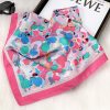 Japanese Kawaii 70cm Silk Scarf - Daily Youthful, Versatile Square Neck Wrap for Teens - Kuva 3