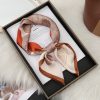 New Versatile Floral Women's Square Silk Scarf - 70cm Premium Stylish Fresh Neck Wrap